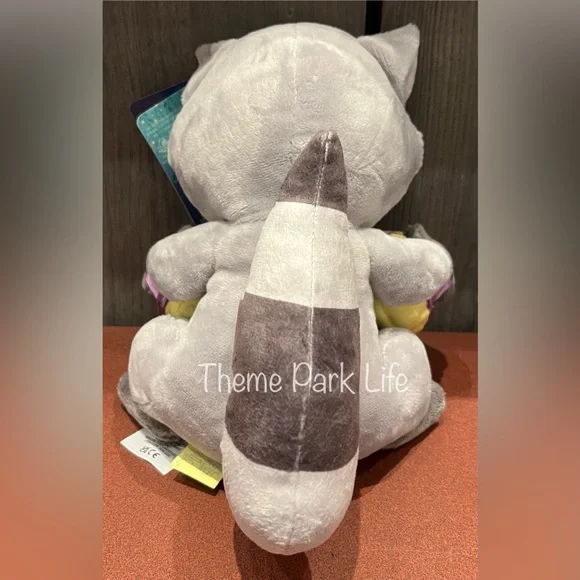 Disney Parks Princess Tiana Bayou Adventure Apollo Raccoon Plush Toy Doll NEW - Picture 3 of 4